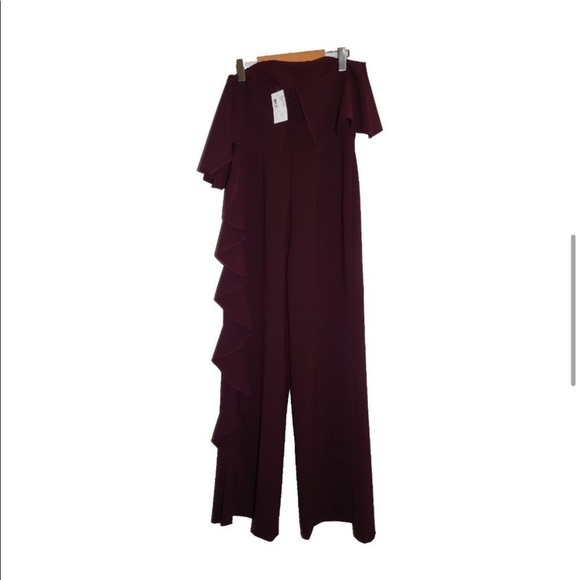 NWT Alexis Plum Jumpsuit size small - Picture 3 of 8